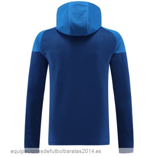 Nuevo Chaqueta Con Capucha Marsella 23/24 Azul Marino Baratas